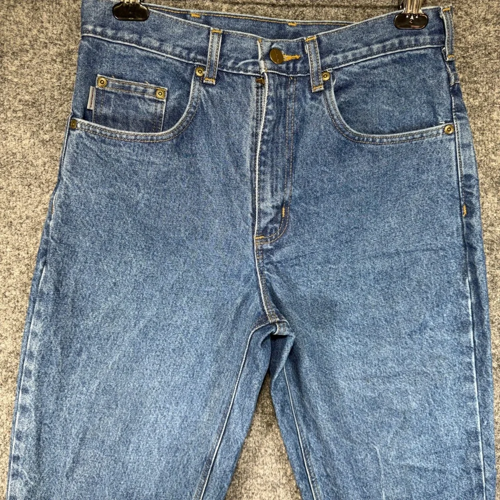 Carhartt B17-DST Relaxed Fit Jeans Mens 32x32 Blue Denim Tapered Leg Workwear